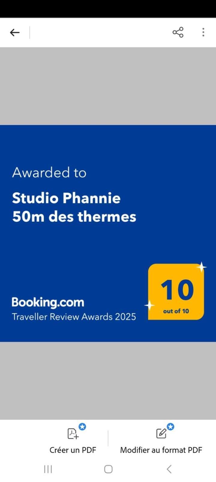 Studio Phannie Renove 50M Cures Amélie-les-Bains-Palalda Exterior photo